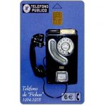 The Phonecard Shop: Spain, Telefono de Fichas 1964-1975, 6 €