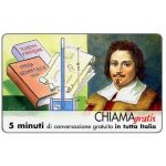 The Phonecard Shop: Italy, Personaggi n. 67 – Evangelista Torricelli, 5 min. The Phonecard Shop: Italy, Personaggi n. 67 – Evangelista Torricelli, 5 min.