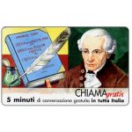The Phonecard Shop: Italy, Personaggi n. 73 – Immanuel Kant, 5 min. The Phonecard Shop: Italy, Personaggi n. 73 – Immanuel Kant, 5 min.