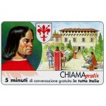 The Phonecard Shop: Italy, Personaggi n. 55 – Lorenzo il Magnifico (De' Medici), 5 min. The Phonecard Shop: Italy, Personaggi n. 55 – Lorenzo il Magnifico (De' Medici), 5 min.