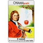 The Phonecard Shop: Italy, Personaggi n. 69 – Isaac Newton, 5 min. The Phonecard Shop: Italy, Personaggi n. 69 – Isaac Newton, 5 min.