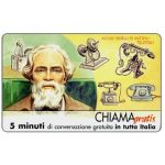 The Phonecard Shop: Italy, Personaggi n. 90 – Antonio Meucci, 5 min. The Phonecard Shop: Italy, Personaggi n. 90 – Antonio Meucci, 5 min.