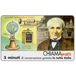 The Phonecard Shop: Italy, Personaggi n. 99 – Thomas Alva Edison, 5 min. The Phonecard Shop: Italy, Personaggi n. 99 – Thomas Alva Edison, 5 min.