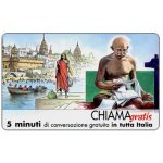 The Phonecard Shop: Italy, Personaggi n. 106 – Mahatma-Mohandas Karamchand Gandhi, 5 min. The Phonecard Shop: Italy, Personaggi n. 106 – Mahatma-Mohandas Karamchand Gandhi, 5 min.