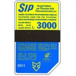 The Phonecard Shop: Italy, Sip, Sida 3, third group, 8611, L.3000 The Phonecard Shop: Italy, Sip, Sida 3, third group, 8611, L.3000