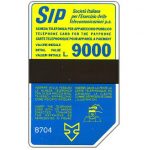 The Phonecard Shop: Italy, Sip, Sida 3, third group, 8704, L.9000 The Phonecard Shop: Italy, Sip, Sida 3, third group, 8704, L.9000