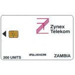 The Phonecard Shop: Zambia, Zynex - First issue, 200 units