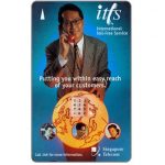 The Phonecard Shop: Singapore, International Toll-Free Service, 89SIGA, $3 The Phonecard Shop: Singapore, International Toll-Free Service, 89SIGA, $3