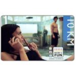 The Phonecard Shop: Bosnia and Herzegovina, Telekom Srpske Mobi's - Girl at phone, 10 KM