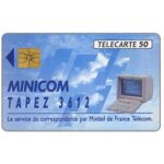 The Phonecard Shop: France, Minicom 1, 04/92, chip GEM, 50 units The Phonecard Shop: France, Minicom 1, 04/92, chip GEM, 50 units
