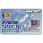 The Phonecard Shop: France, Minicom 1, 09/92, chip SO3, 50 units The Phonecard Shop: France, Minicom 1, 09/92, chip SO3, 50 units