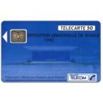 The Phonecard Shop: France, Seville Expo 1992, chip SC-4, 50 units The Phonecard Shop: France, Seville Expo 1992, chip SC-4, 50 units