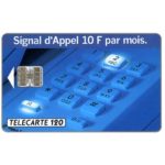 The Phonecard Shop: France, Signal d'Appel, chip SC-7, 120 units The Phonecard Shop: France, Signal d'Appel, chip SC-7, 120 units