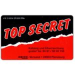 The Phonecard Shop: Germany, Top Secret, 12 DM The Phonecard Shop: Germany, Top Secret, 12 DM