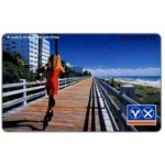 The Phonecard Shop: Germany, Girl running, 12 DM The Phonecard Shop: Germany, Girl running, 12 DM