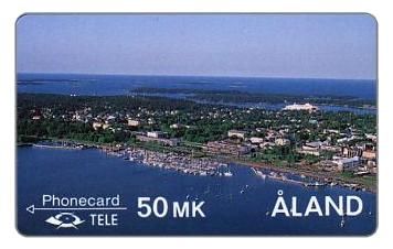 The Phonecard Shop: Aland Islands (Finland), Tele - First Alands issue, folder with two phonecards