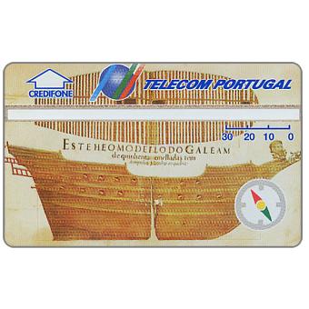 The Phonecard Shop: Portugal, Great Discoveries, folder with 4 phonecards