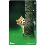 The Phonecard Shop: Japan, Kitten and tree, 105 units The Phonecard Shop: Japan, Kitten and tree, 105 units