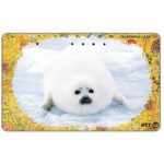 The Phonecard Shop: Japan, Seal pup, 105 units The Phonecard Shop: Japan, Seal pup, 105 units