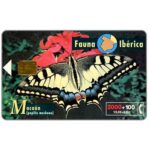 The Phonecard Shop: Spain, Fauna Iberica, Macaon (Papilio machaon), 2000+100 pta