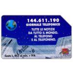 The Phonecard Shop: Italy, Giornale Telefonico, 30.06.96, L.5000